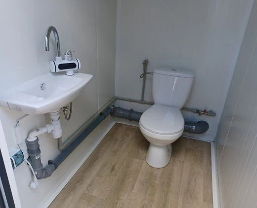 CONTENEDOR SANITARIO DOBLE 2 CABINAS