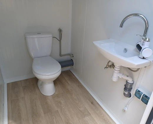 CONTENEDOR SANITARIO DOBLE 2 CABINAS