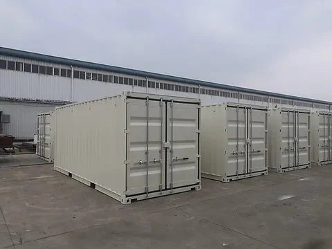 CONTENEDOR MARÍTIMO 20 PIES DRY VAN BLANCO - NUEVO