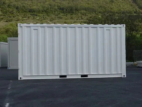 CONTENEDOR MARITIMO DE 15 PIES BLANCO - NUEVO
