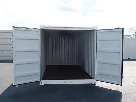 CONTENEDOR MARITIMO DE 15 PIES BLANCO - NUEVO