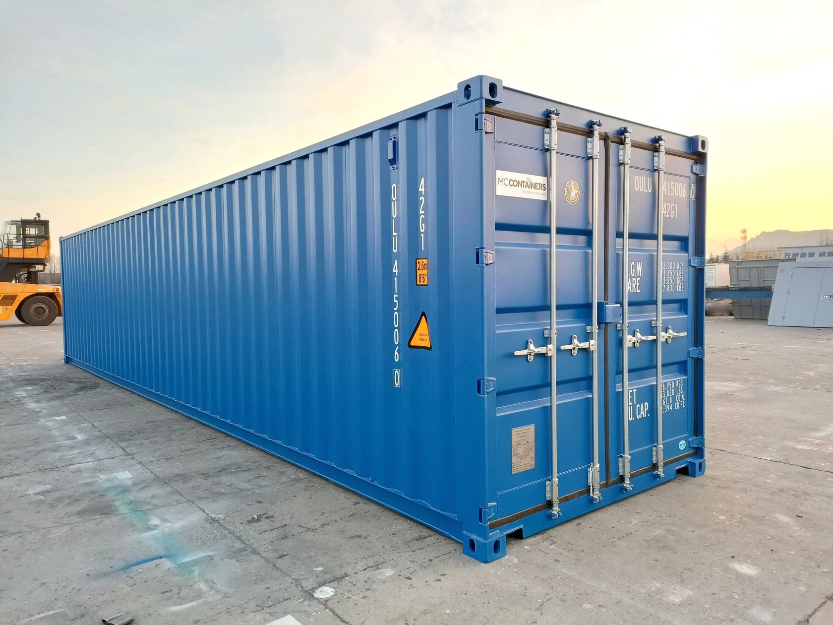 CONTENEDOR MARITIMO DE 40 PIES - NUEVO