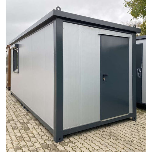 CONTENEDOR DE OFICINA CON PERSIANAS 6 X 2,4 M