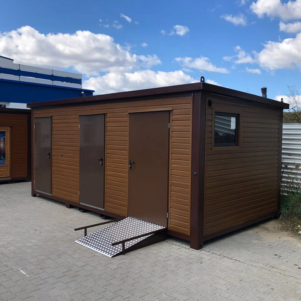 CONTENEDOR SANITARIO PANEL SÁNDWICH 6x3M