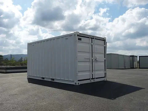 CONTENEDOR MARITIMO DE 15 PIES BLANCO - NUEVO